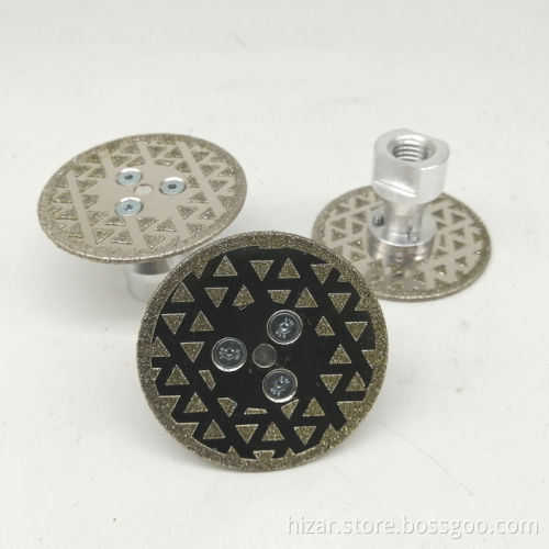 HIZAR Customized Electroplated Gypsophila Saw Blade for Marble
